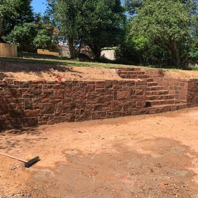 Sandstone Walling