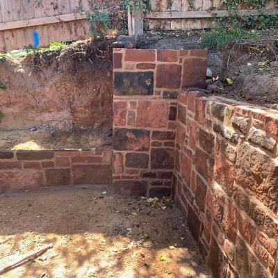 Sandstone Walling