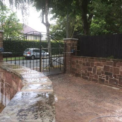Sandstone Walling